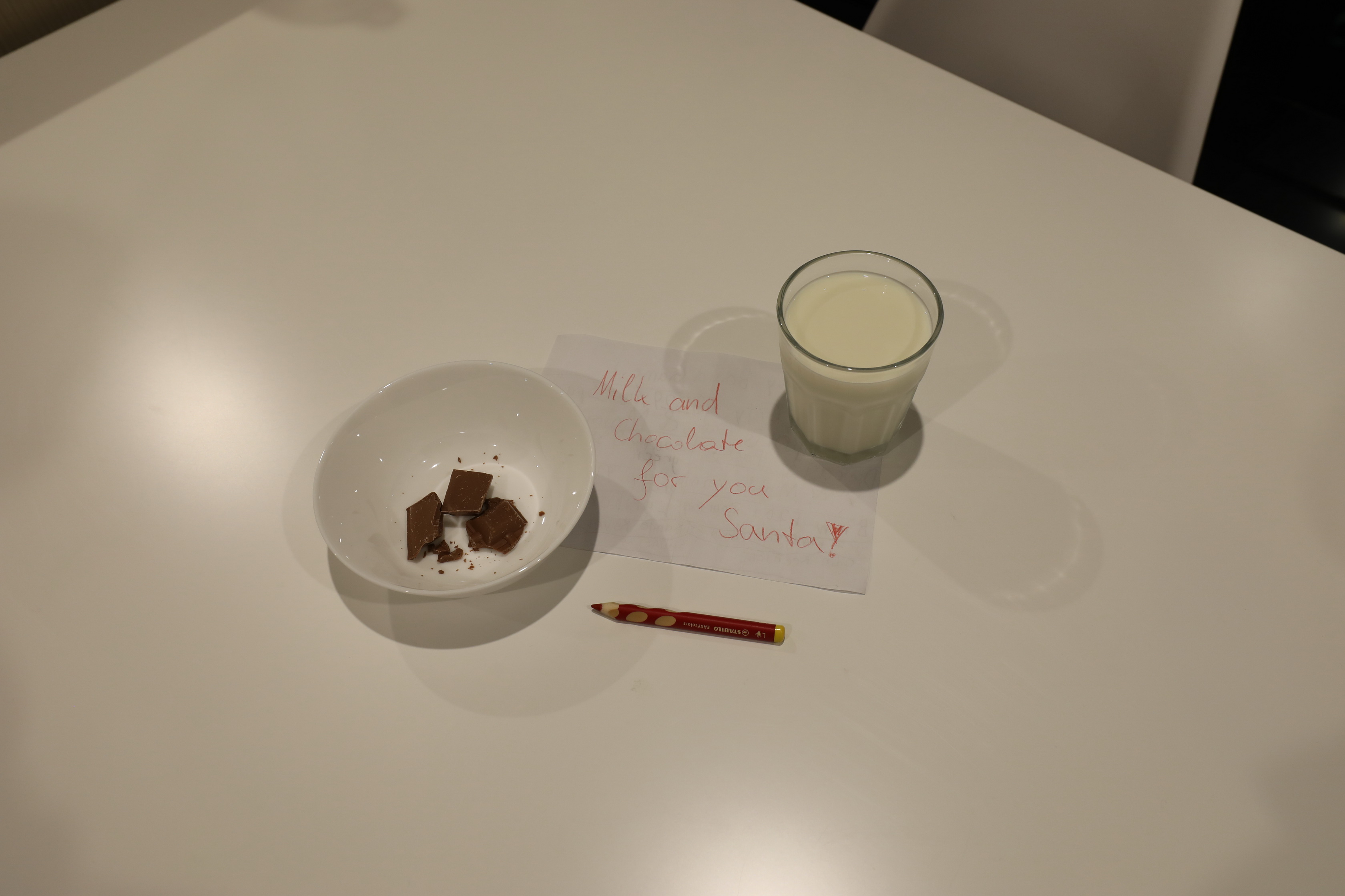 Stärkung für Santa Claus